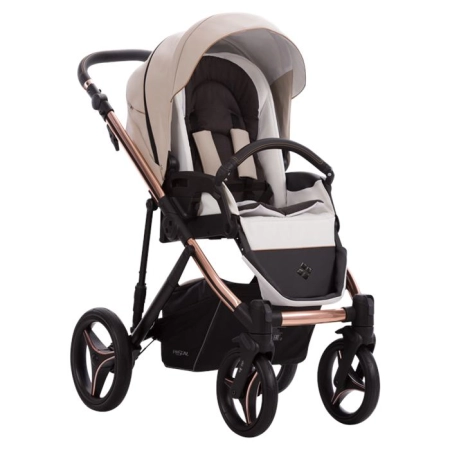 Bebetto Pascal Premium Class Stella 03 kolor beżowy wózek 2w1